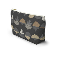 Frond Accessory Pouch w T-bottom in Black